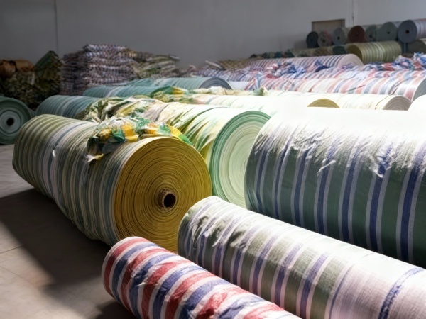 内蒙古85克彩条布 双膜防水彩布条厂家批发