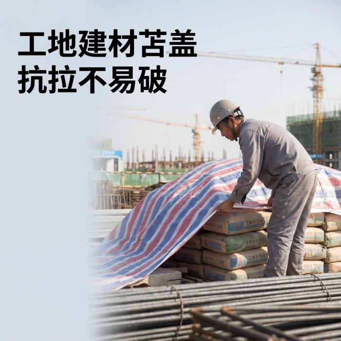 180克4米双膜聚乙烯彩条布